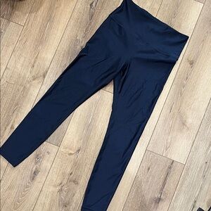 Athleta Elation Shine Tight M Navy